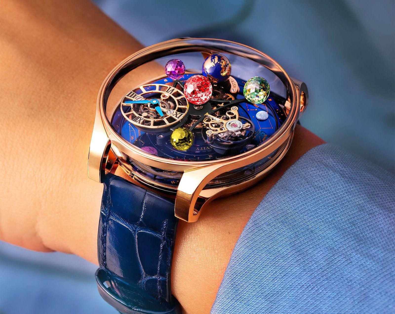 Dynzo Quartz Analog with Date Champagne Dial Golden Stainless Steel Strap Watch For Men - Image 3